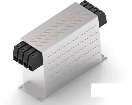 TE Connectivity KEP-BS EMV-Filter, 520V ac, 120 A, Chassismontage, Anschlussklemmenblock, 3-phasig 11 mA / 50Hz, 60 Hz 1
