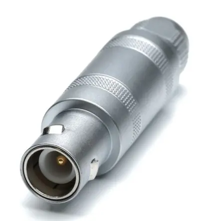 Produktfoto 1 von RS PRO 5.2 mm 12 mm Rundsteckverbinder Stecker 1-polig Stecker 12A Kabel IP50
