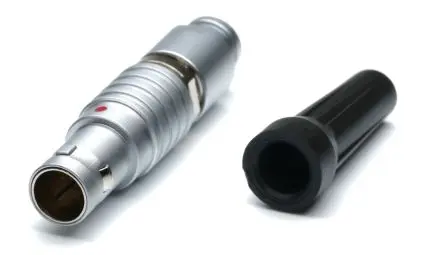 Produktfoto 1 von RS PRO 5.2 mm 9.5 mm Rundsteckverbinder Stecker 6-polig Stecker 2.5A Kabel IP50