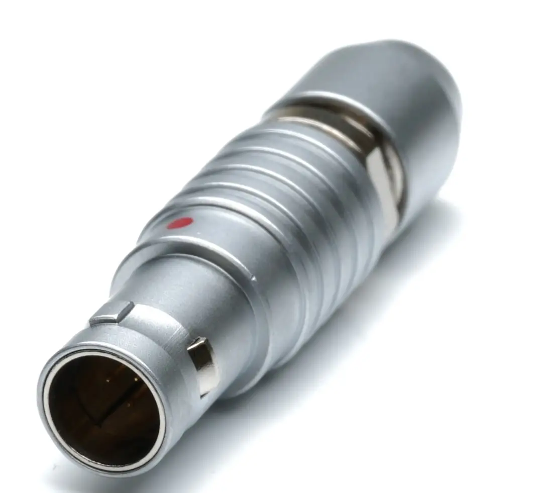 RS PRO 5.2 mm 9.5 mm Rundsteckverbinder Stecker 7-polig Stecker 2.5A Kabel IP50