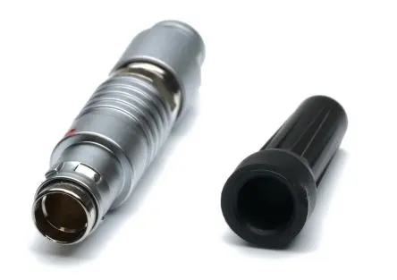 Produktfoto 1 von RS PRO 5.2 mm Standard Rundsteckverbinder Stecker 2-polig Stecker 10A Kabel IP50