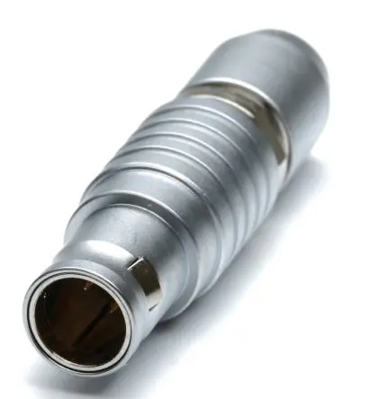 Produktfoto 1 von RS PRO 5.2 mm 12 mm Rundsteckverbinder Stecker 3-polig Stecker 12A Kabel IP50