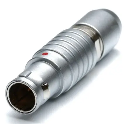 Produktfoto 1 von RS PRO 5.2 mm 12 mm Rundsteckverbinder Stecker 3-polig Stecker 12A Kabel IP50