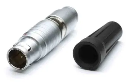 Produktfoto 1 von RS PRO 5.2 mm Standard Rundsteckverbinder Stecker 3-polig Stecker 17A Kabel IP50