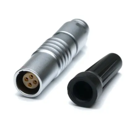 RS PRO 4.2 mm Standard Rundsteckverbinder Buchse 4-polig Buchse 7A Kabel IP50