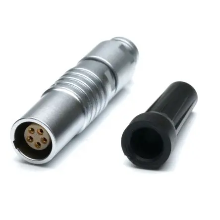 RS PRO 4.2 mm Standard Rundsteckverbinder Buchse 5-polig Buchse 6.5A Kabel IP50