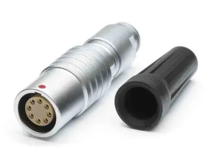 Produktfoto 1 von RS PRO 4.2 mm Standard Rundsteckverbinder Buchse 8-polig Buchse 10A Kabel IP50