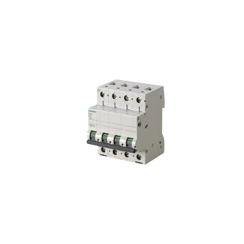 Produktfoto 1 von Siemens 5SL6 Miniaturüberlastschalter Typ C, Pol 3-polig 20 A 400 V ac, Abschaltvermögen 6 kA SENTRON 72 V dc