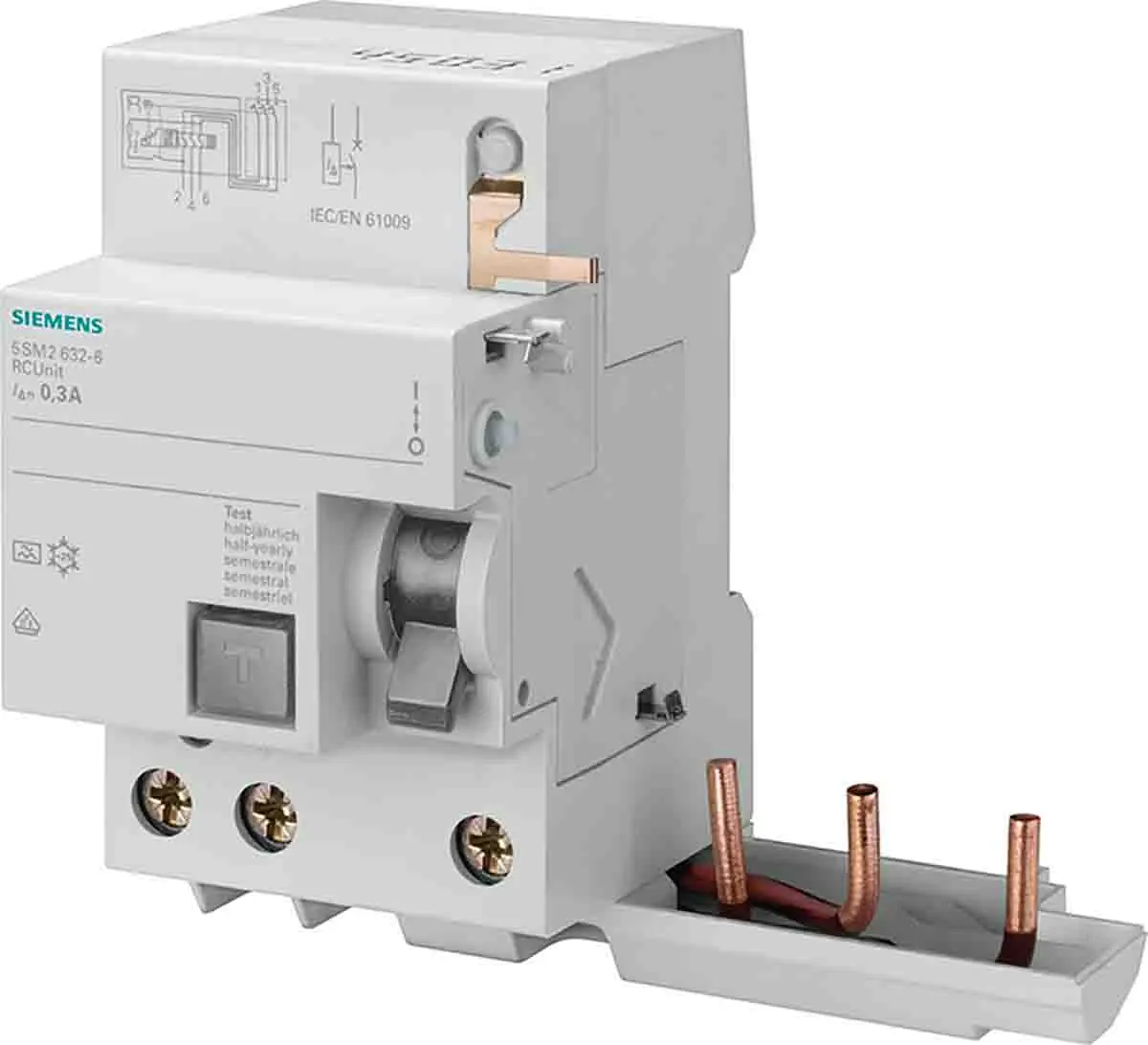 Produktfoto 1 von Siemens 5SM2 RC-Einheit L. 90 mm x 105 mm