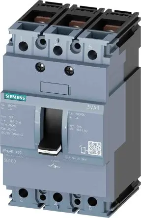 Produktfoto 1 von Siemens SENTRON Trennschalter 3-polig DIN-Hutschiene 0A Grau IP40 3-phasig