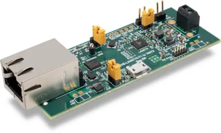 Produktfoto 1 von Microchip 100BASE-TX-zu-100BASE-T1-Medienkonverterkarte Entwicklungstool Kommunikation und Drahtlos EV02N47A