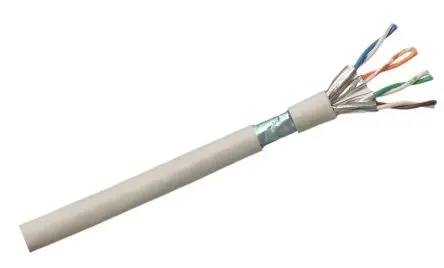 Produktfoto 1 von RS PRO Cat6a Ethernet-Kabel, 100 m, Weiß Abgeschirmt, Polyvinylchlorid