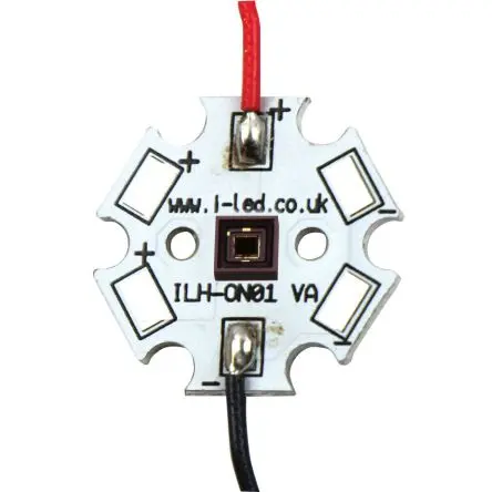 Produktfoto 1 von Intelligent LED Solutions K12729 Fotodiode Infrarot 1550 nm, Oberfläche SMD-Gehäuse 2-Pin