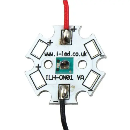 Produktfoto 1 von Intelligent LED Solutions L14097 IR-Diode, Keramikgehäuse 60 mW, 940 nm, 18 mW/sr, 4-Pin, Oberfläche 1-LEDs