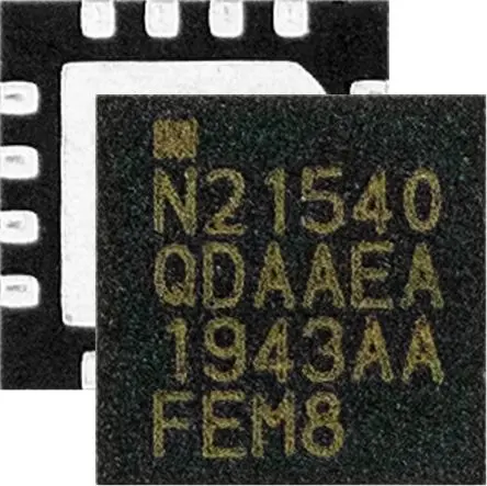 Produktfoto 1 von Nordic Semiconductor HF-Verstärker 13 dB, 16-Pin 2.4 GHz QFN-16
