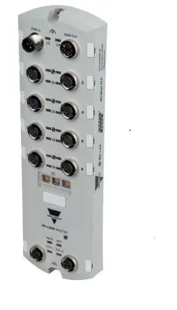 Produktfoto 1 von Carlo Gavazzi Y Sensor-Box 8 Anschlüsse, TCP, OPC UA, Ethernet