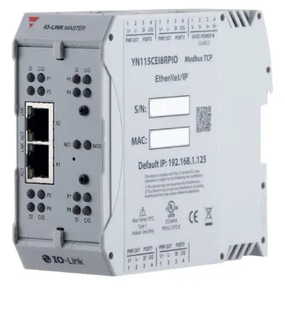Produktfoto 1 von Carlo Gavazzi Y Sensor-Box 10 Anschlüsse, Ethernet