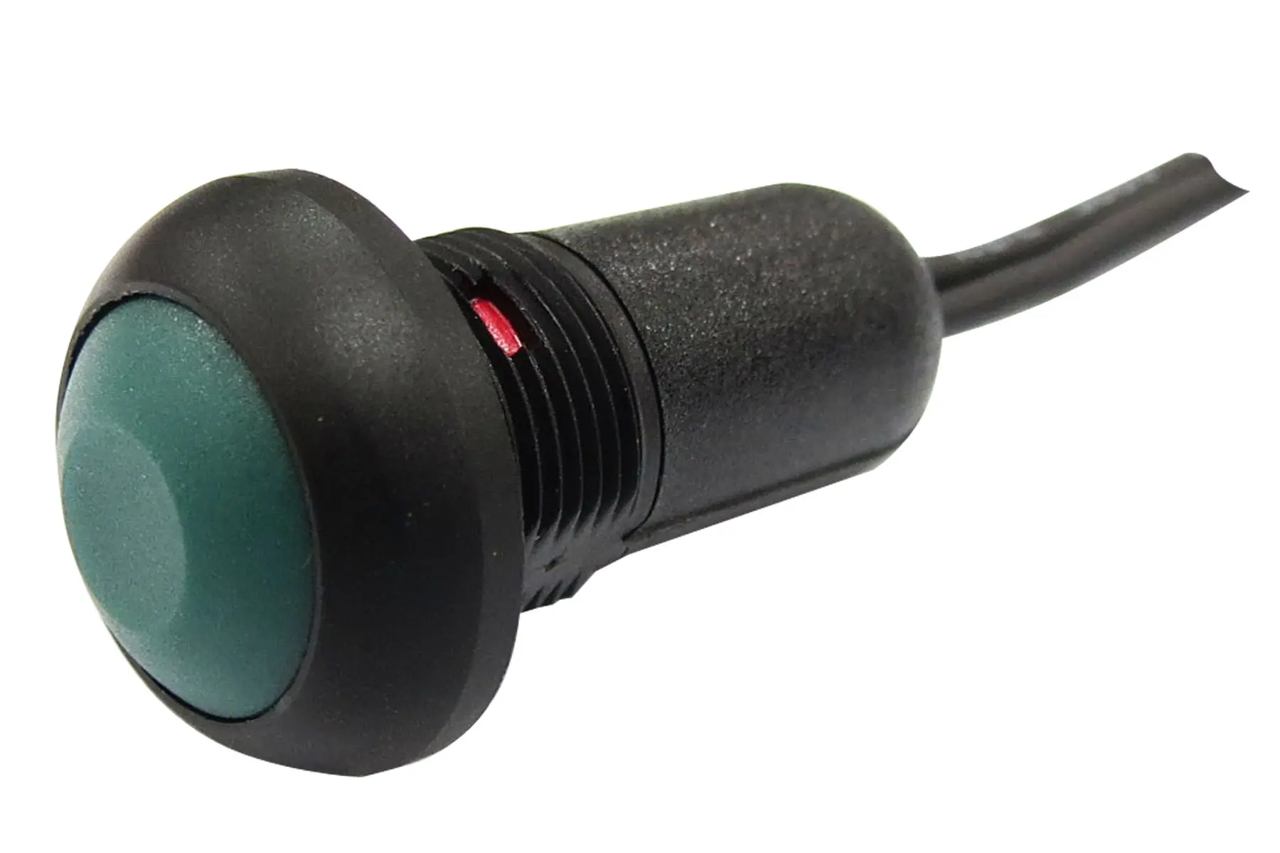 Produktfoto 1 von RS PRO PAS6 Druckschalter Schwarz Tastend Panel Ø 13.6 mm, SPST / 125 mA 36 V dc 50 V ac, IP40