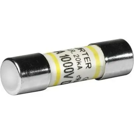 Produktfoto 1 von Schurter Patronensicherung T / 10A 10 x 38 mm 1000V dc Keramik