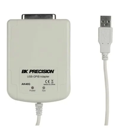 Produktfoto 1 von BK Precision Schnittstellenkonverter, USB Typ A, D-Sub 9-polig, Stecker, Stecker