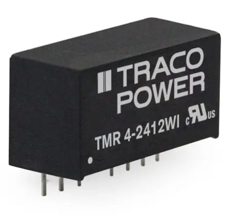 TRACOPOWER TMR 4 DC/DC Konverter, 12V dc OUT 333 mA Durchsteckmontage 36V dc 1.6 kV 4 W -40 °C 70 °C