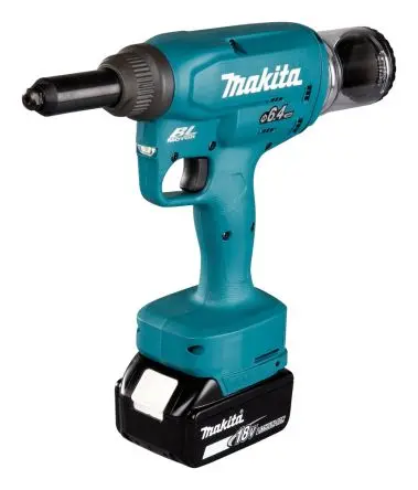 Produktfoto 1 von Makita 0 Schnurlos 18 V Nietpistole für Nieten → 6.4 mm