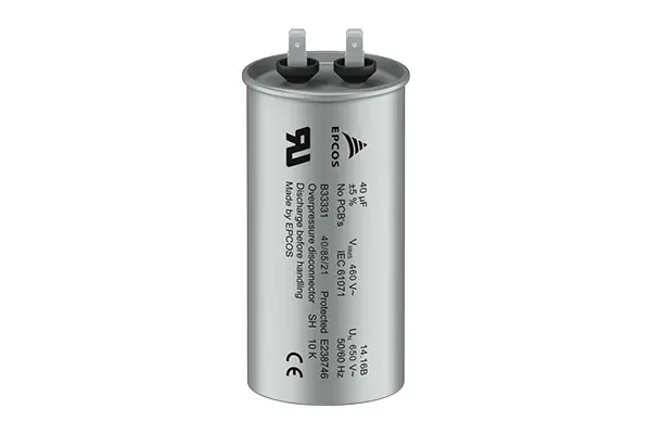 EPCOS B33331V Polypropylenkondensator PP 30μF ± 5% / 460V dc, Schraubmontage