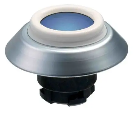 Schmersal NDL Drucktastenkopf Ø 22 mm, Blau Tastend Rund Rund ABS, IP67