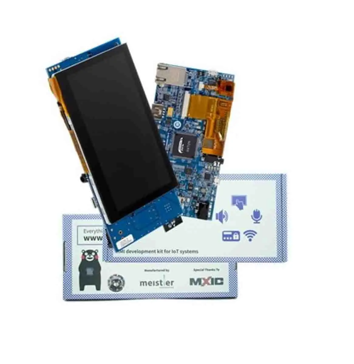 Produktfoto 1 von Renesas Electronics RX72N Envision Bausatz, Evaluierungsmodul Evaluierungsmodul
