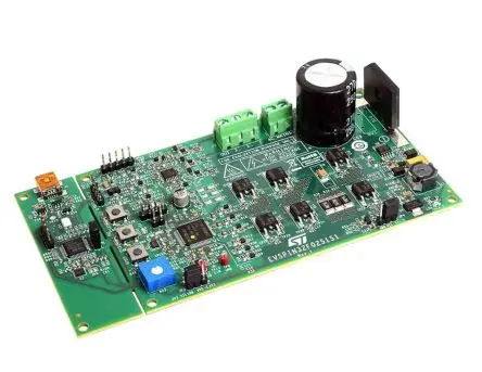 Produktfoto 1 von STMicroelectronics STSPIN32F0251 Evaluierungsplatine, EVSPIN32F0251S1 3-Phasen-Wechselrichter, für STSPIN32F0251