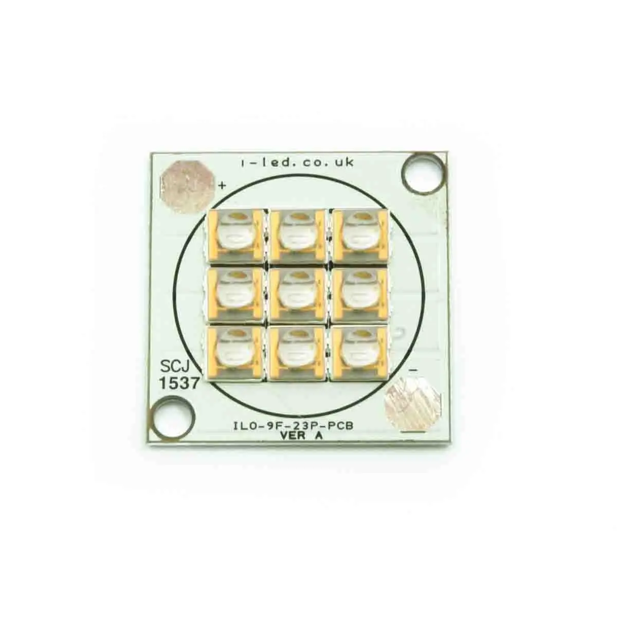 Produktfoto 1 von Intelligent LED Solutions Oberfläche 9-fach LED UV-Array UV C 290 nm / 360 mW, Kuppelförmig 130 ° 2 Pin