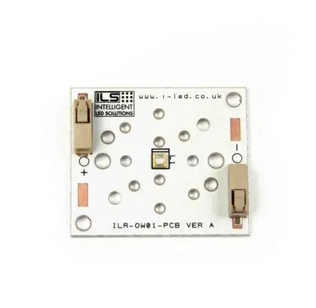 Produktfoto 1 von Intelligent LED Solutions Oberfläche N3535 1 LEDiL Selector 1-fach UV-LED UV C 290 nm / 40 mW, Kuppelförmig 130 ° 2 Pin