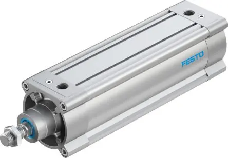 Produktfoto 1 von Festo DSBC-100-250-PPVA-N3 1384812 Pneumatikzylinder 250 mm Doppeltwirkend, Bohrung Ø 100 mm, bis 12 bar