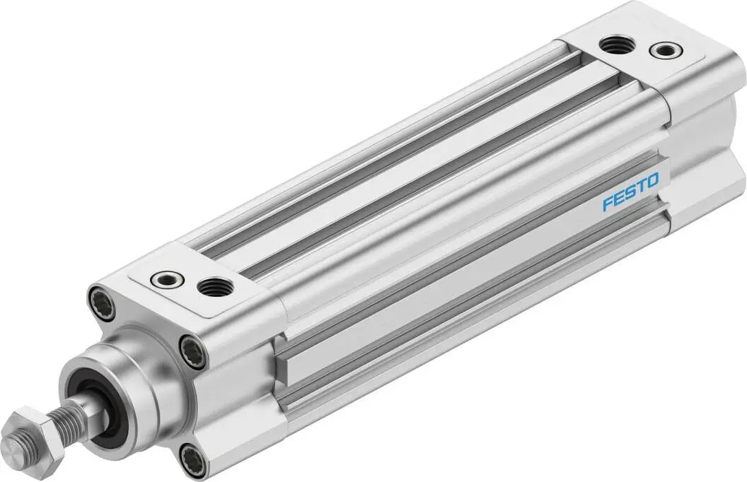 Produktfoto 1 von Festo DSBC-32-100-D3-PPVA-N3 3656519 Pneumatikzylinder 100 mm Doppeltwirkend, Bohrung Ø 32 mm, bis 12 bar