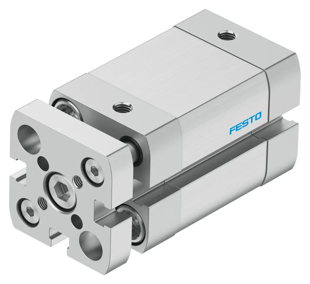 Produktfoto 1 von Festo ADNGF 554223 Pneumatik-Kompaktzylinder 20 mm Doppeltwirkend, Bohrung Ø 20 mm, bis 10 bar