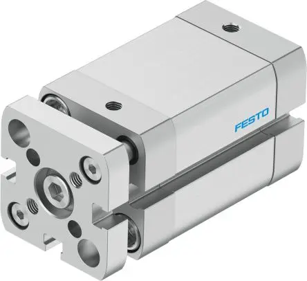 Produktfoto 1 von Festo ADNGF-25-25-P-A 554233 Pneumatik-Kompaktzylinder 25 mm Doppeltwirkend, Bohrung Ø 25 mm, bis 10 bar