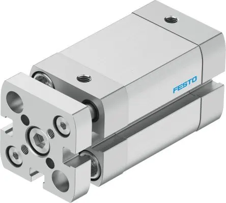 Produktfoto 1 von Festo ADNGF-20-25-P-A 554224 Pneumatik-Kompaktzylinder 25 mm Doppeltwirkend, Bohrung Ø 20 mm, bis 10 bar
