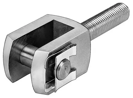 Produktfoto 1 von Festo Gabelkopf 32954 zur Verwendung mit Schwenkbare Zylindermontage für 10mm