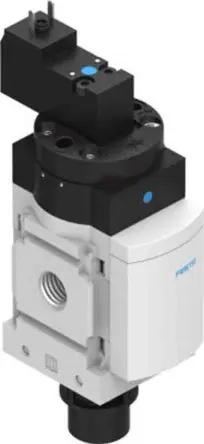 Produktfoto 1 von Festo MS Pneumatik-Steuerventil, manuell 1/4 in, Aluminium 529537
