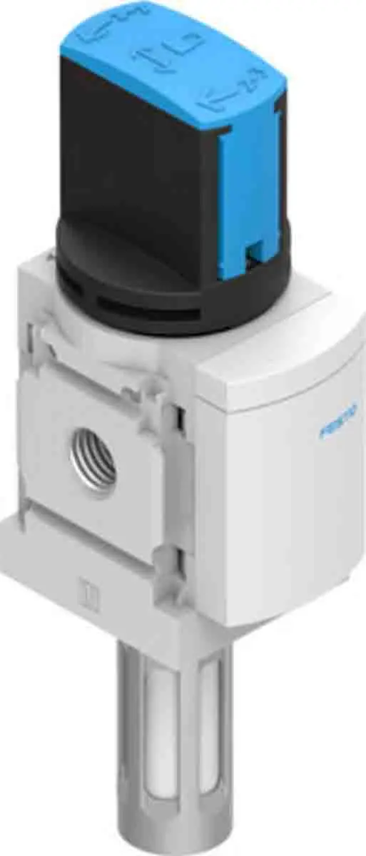 Produktfoto 1 von Festo, Manuell MS Pneumatik-Steuerventil, manuell 1/4 in, Aluminium 541260