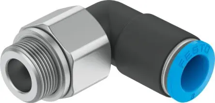 Produktfoto 1 von Festo QSRL Pneumatische Drehdurchführung, Polybutylenterephthalat G Einsteck-Anschluss
