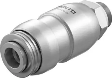 Produktfoto 1 von Festo Pneumatische Schnellsteckkupplung Stecker, Stecker, Kopplung
