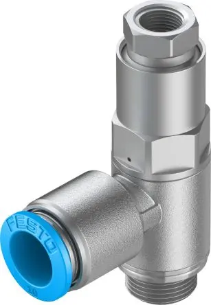 Produktfoto 1 von Festo Rückschlagventil Serie HGL-1/4-QS-10, Push-In, 10 bar