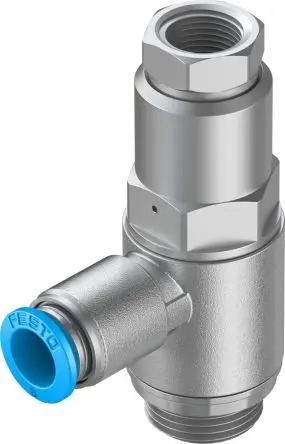 Produktfoto 1 von Festo Rückschlagventil Serie HGL-3/8-QS-8, Push-In, 10 bar