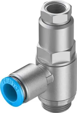 Produktfoto 1 von Festo Rückschlagventil Serie HGL-3/8-QS-10, Push-In, 10 bar