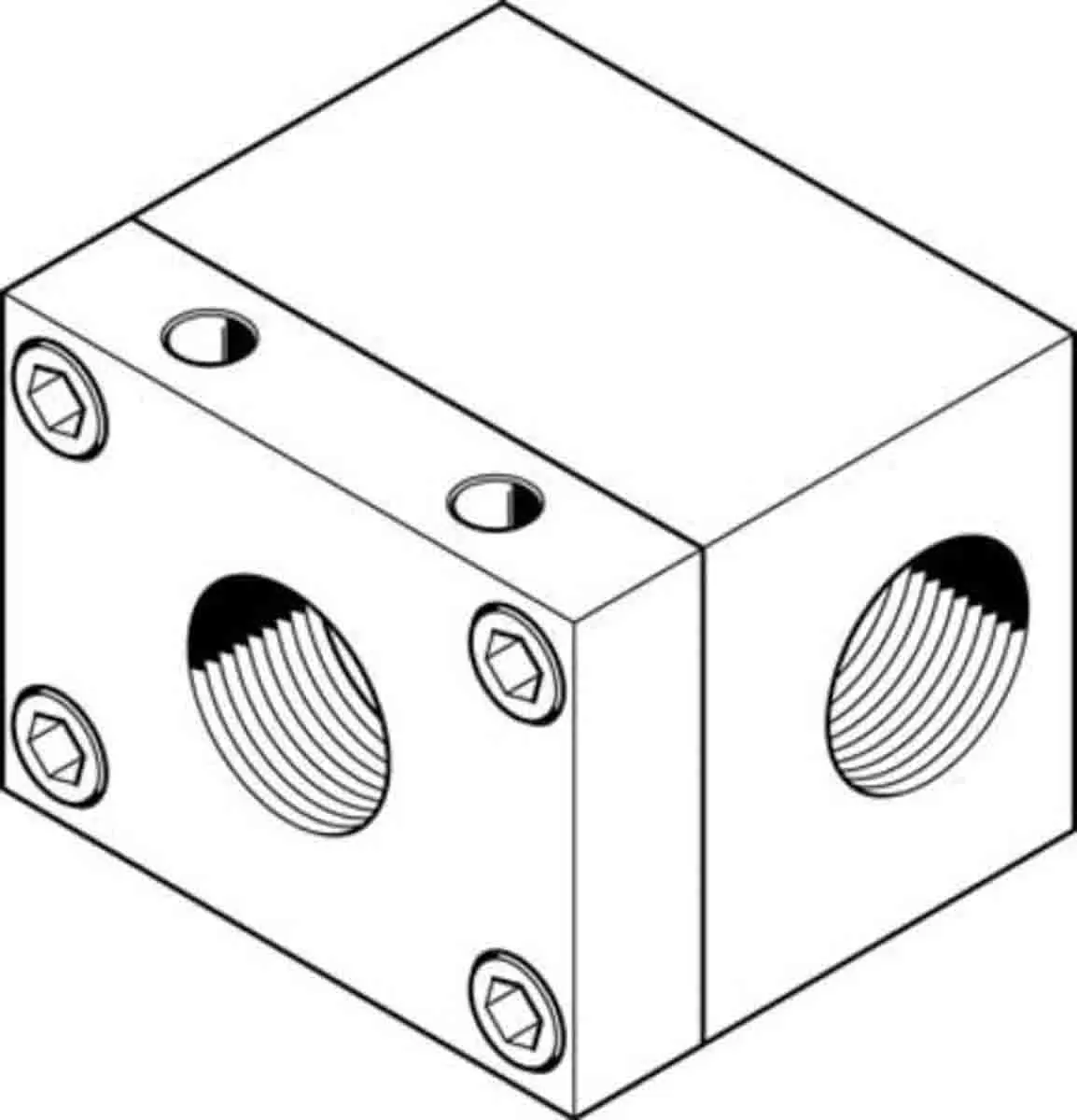 Produktfoto 1 von Festo Schnellauslassventil, Serie A, Mit Gewinde-Anschluss , 19mm