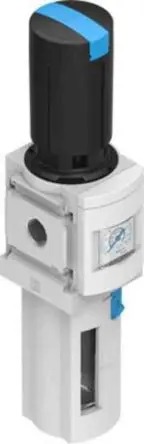 Produktfoto 1 von Festo ms 529189 40μm Filterregler manuell, Anschluss G1/2, 0.8bar bis 20 bar