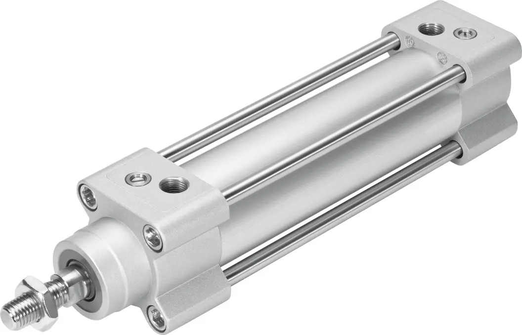 Produktfoto 1 von Festo DSBG-50-200-PPVA-N3 1646716 Pneumatikzylinder 200 mm Doppeltwirkend, Bohrung Ø 50 mm, bis 12 bar