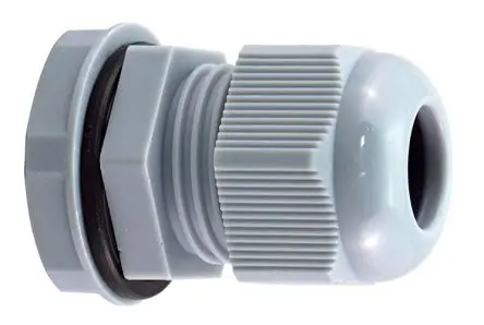 Produktfoto 1 von RS PRO Metric Thread Kabelverschraubung, M40 Nylon 6.6 Grau 20 mm/ 28 mm, IP68