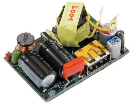 Produktfoto 1 von Infineon ICE2QS03G Evaluierungsplatine, EVAL_15W_5V_FLYB_P7 PWM-Controller, für Stromversorgungen